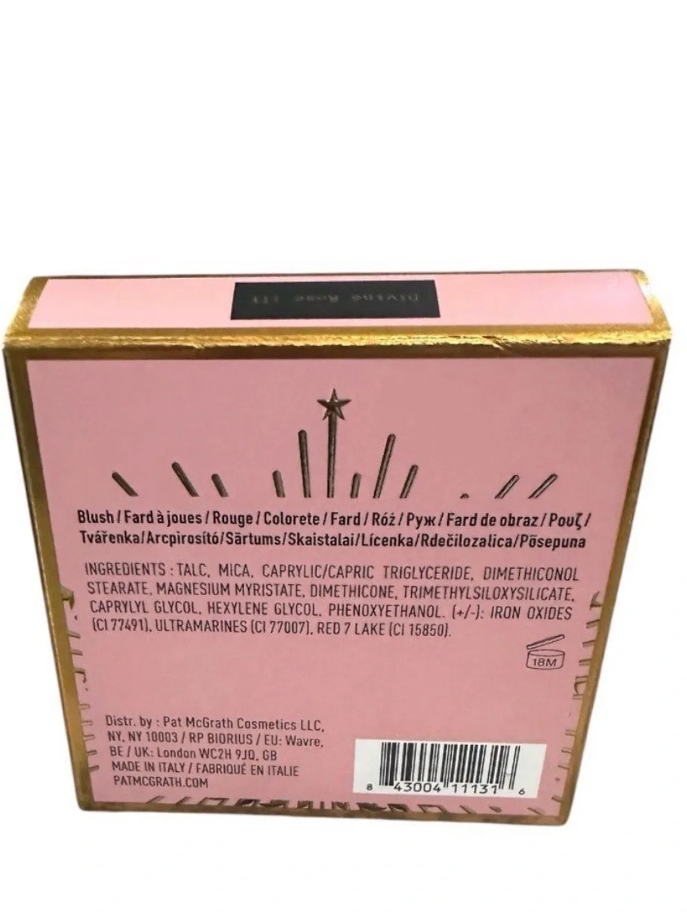 Pat McGrath Radiant Divine Rose Powder Blush -